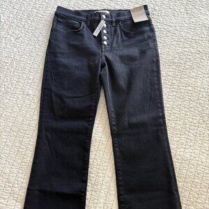 NWT Madewell Mid-Rise Kick Out Crop Jeans